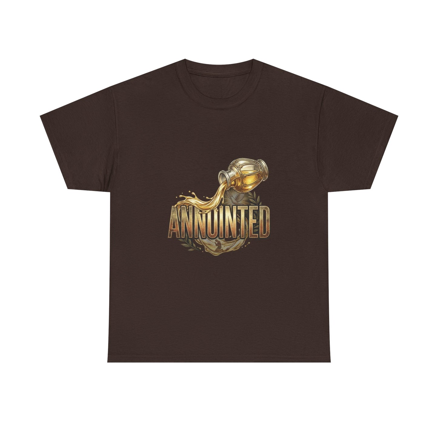 Annointed gold script with dragon art Tee | Graphic T-Shirt, Fantasy Logo